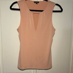 Express Formal Top, Size S, Light Rose Color